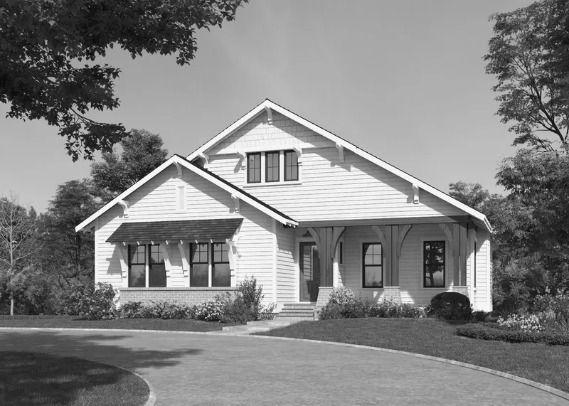 Brooks house plan exterior