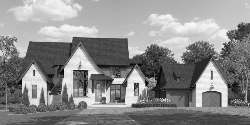 Carson house plan exterior