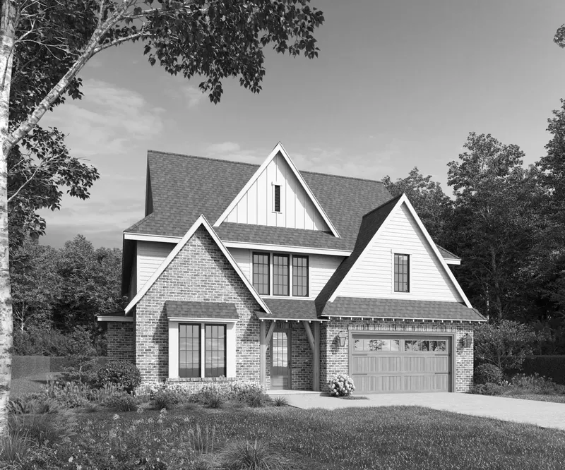 Catatoga house plan exterior