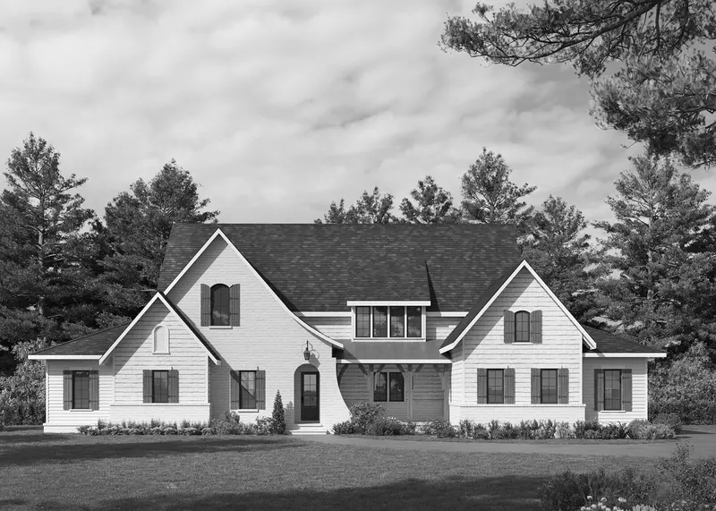 Clemens house plan exterior