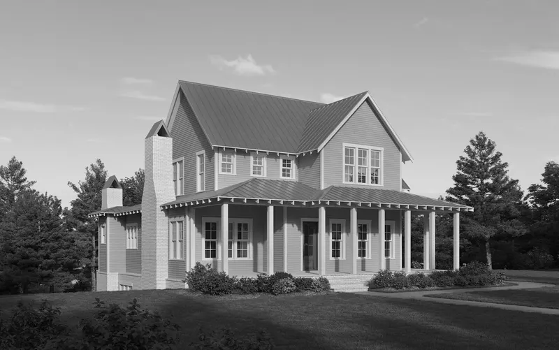 Conway house plan exterior