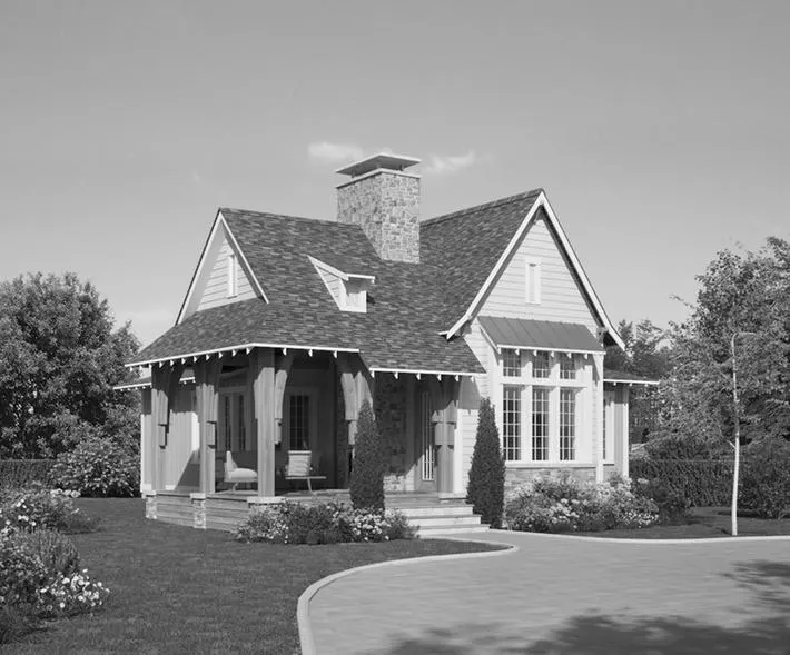 Davidson house plan exterior