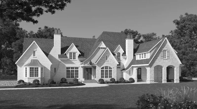 Douglas house plan exterior