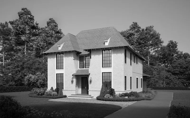 Eaton house plan exterior
