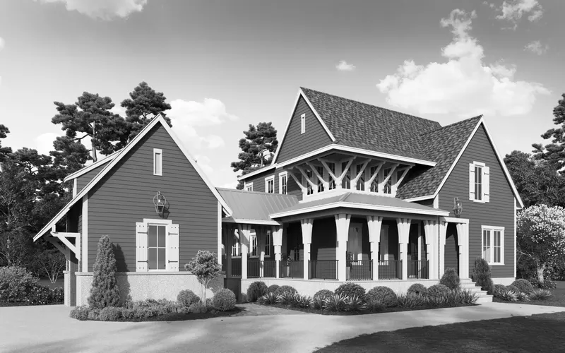 Elliston house plan exterior