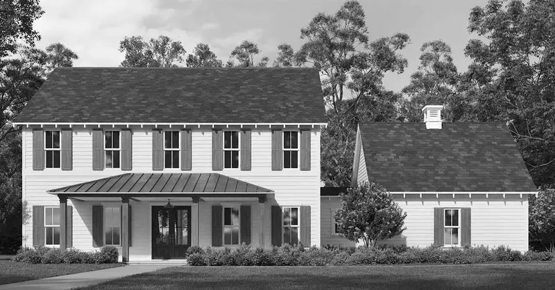Evan house plan exterior