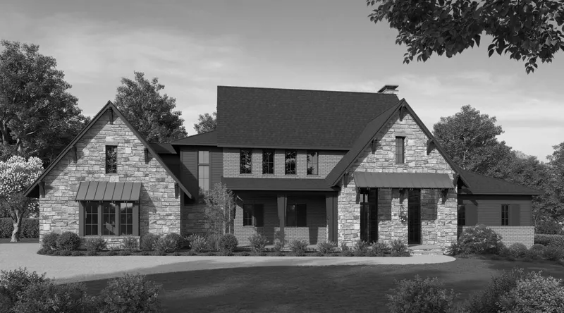 Everett house plan exterior