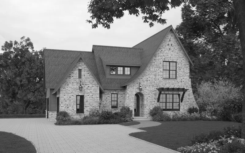 Everly house plan exterior