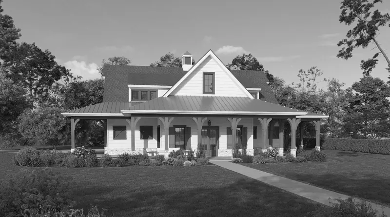 Fletcher house plan exterior