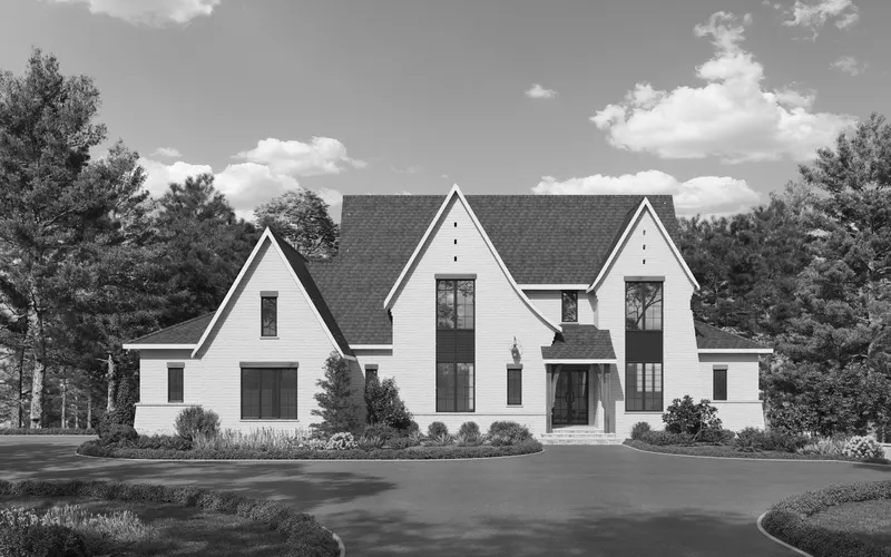 Florence house plan exterior