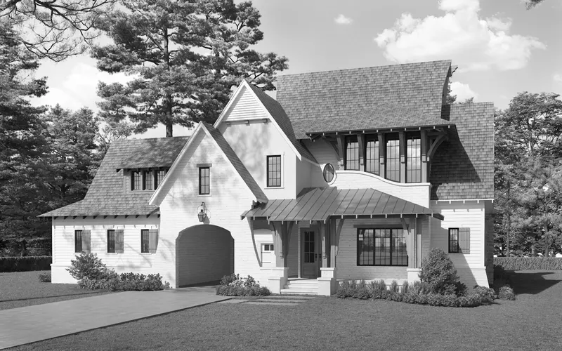 Flynn house plan exterior