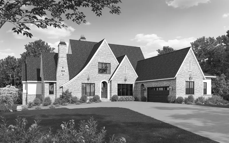 Foster house plan exterior