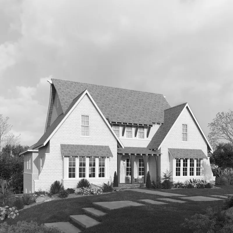 Franklin house plan exterior
