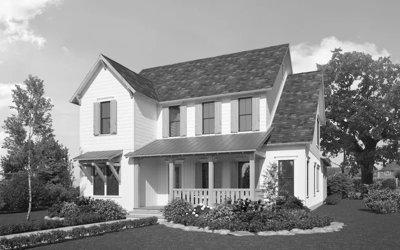 Haley house plan exterior