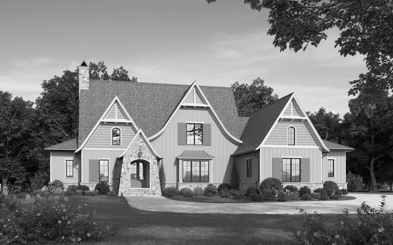 Hannah house plan exterior