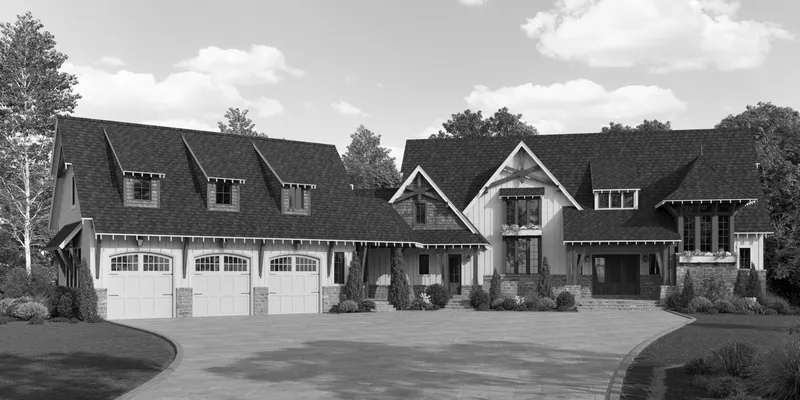 Heather house plan exterior