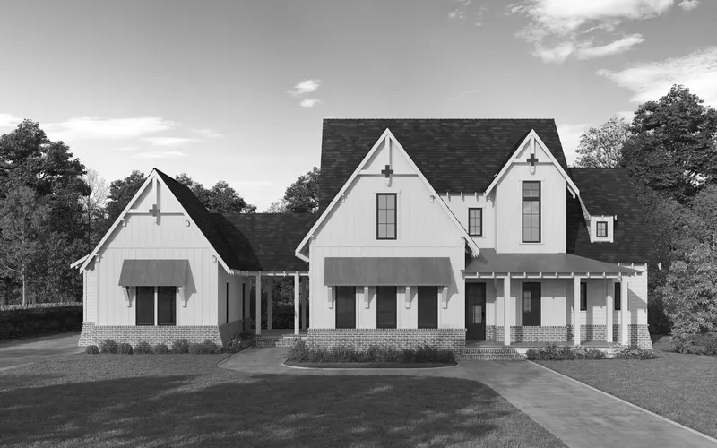 Iris house plan exterior