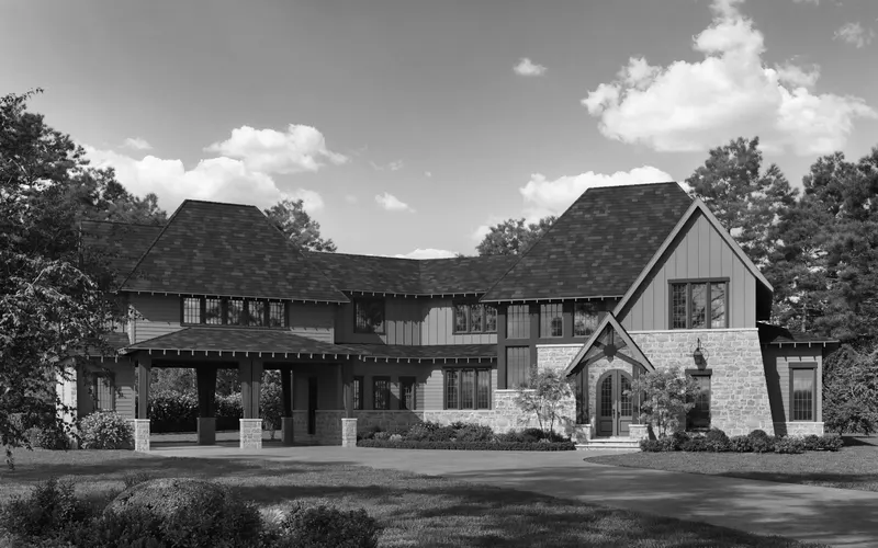 Isaac house plan exterior
