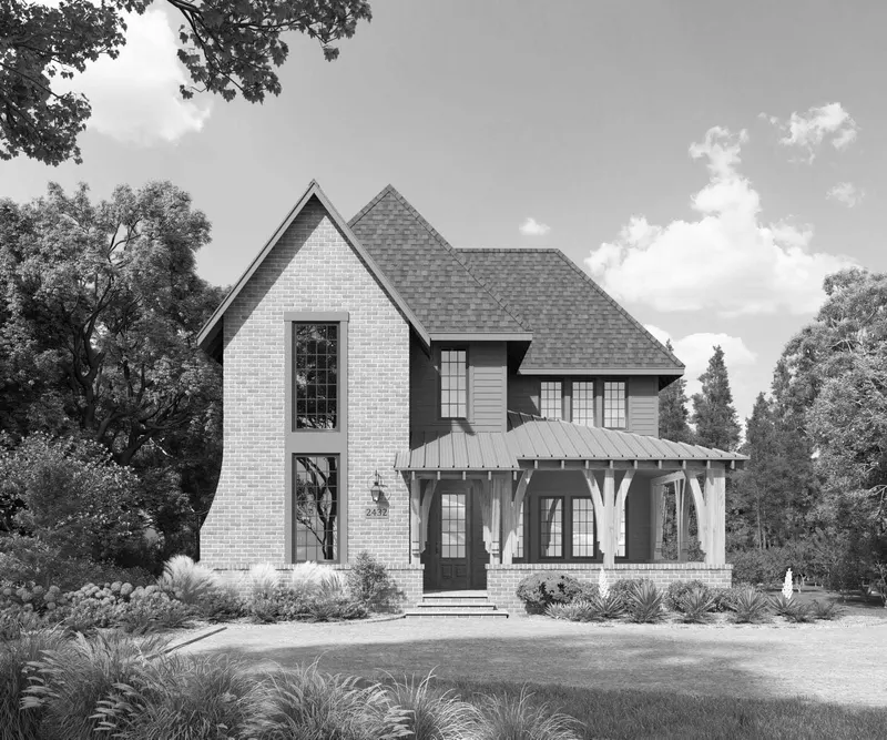 Jaden house plan exterior