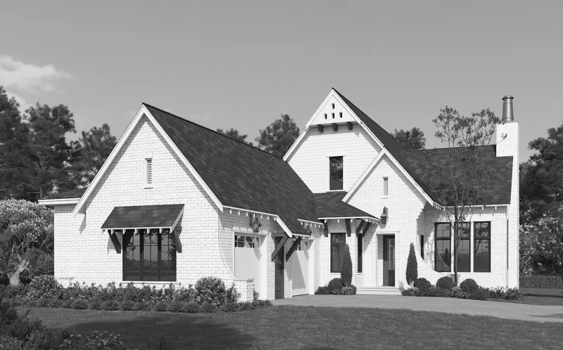 Jolie house plan exterior