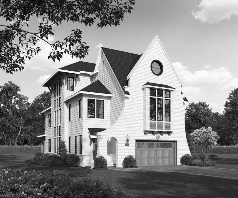 Keen house plan exterior