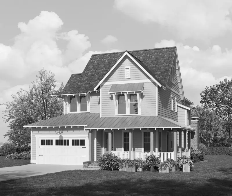 Kenzie house plan exterior