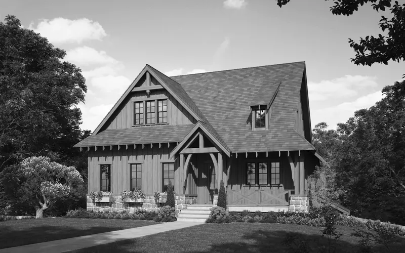 Lacie house plan exterior