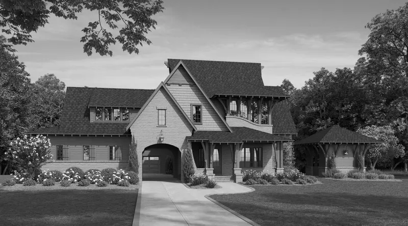 Lanier house plan exterior