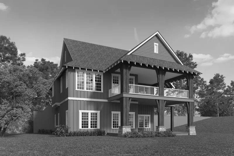 Lark house plan exterior
