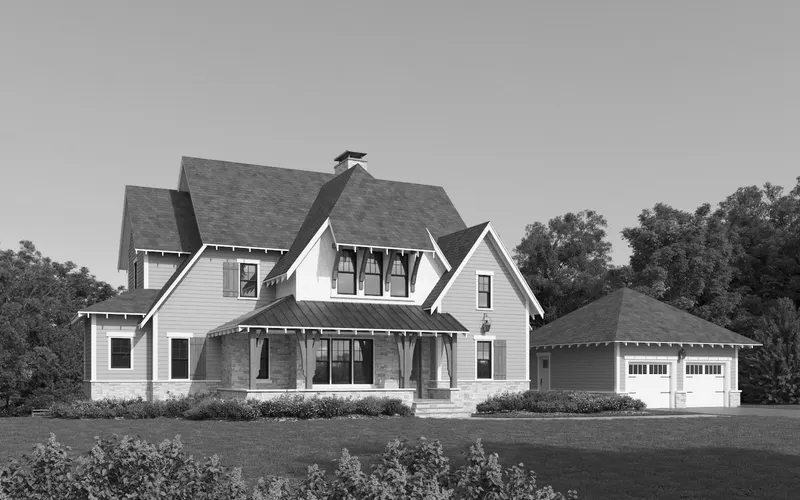 Lily house plan exterior