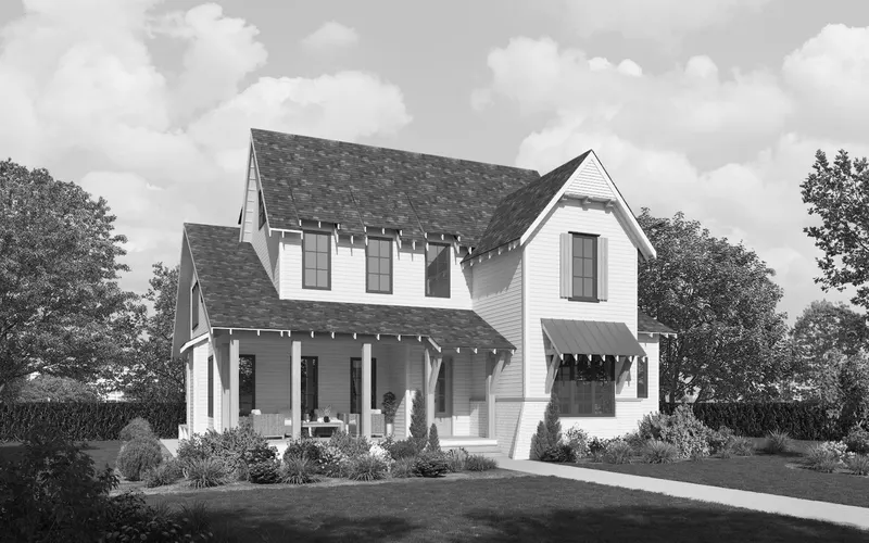 Madison house plan exterior