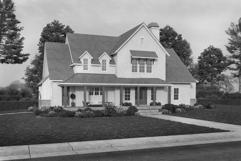 Manning house plan exterior