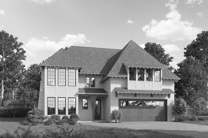 Marley house plan exterior
