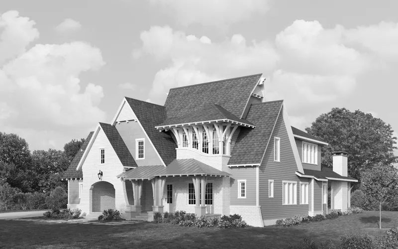 Marlowe house plan exterior
