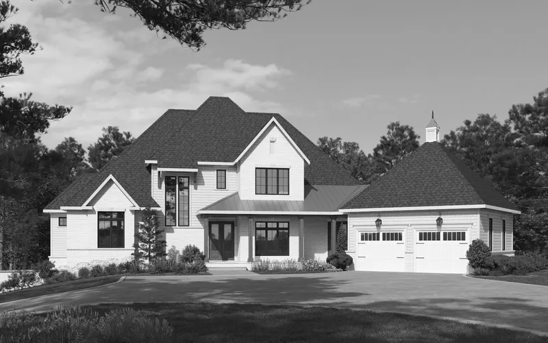 Marshall house plan exterior