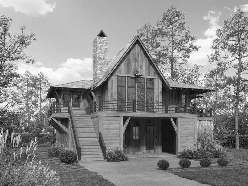 Mendota house plan exterior