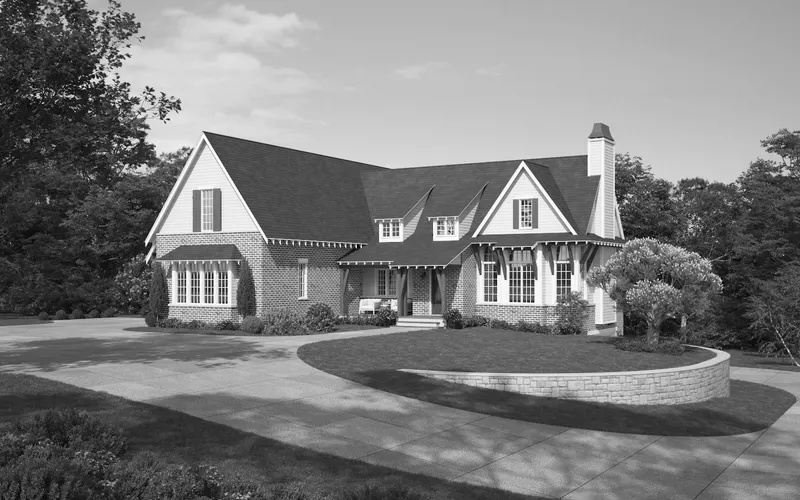 Meredith house plan exterior