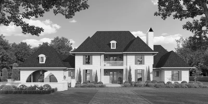 Michael house plan exterior