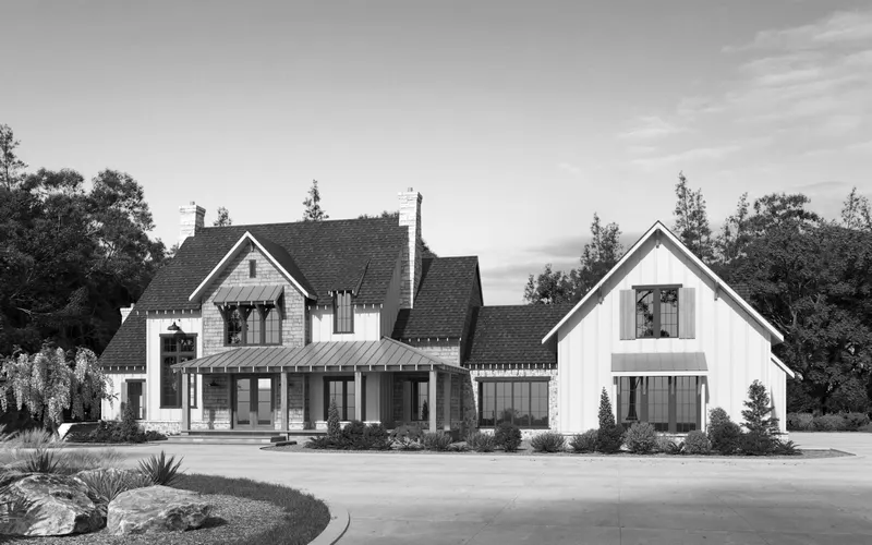 Miller house plan exterior