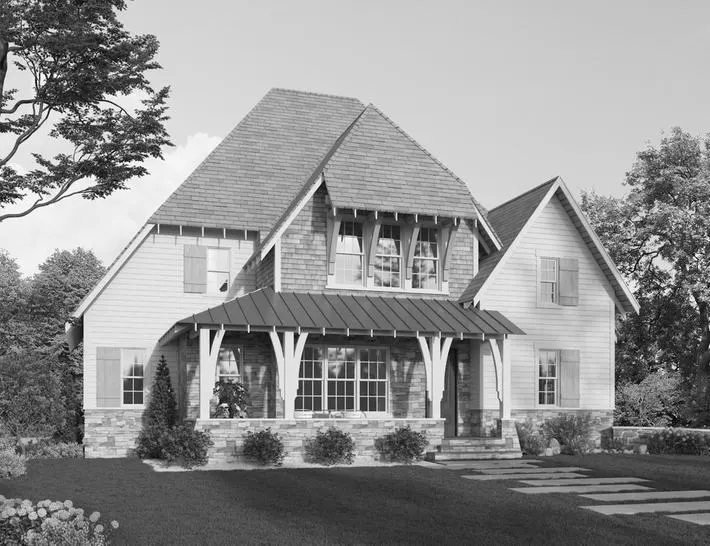 Naples house plan exterior