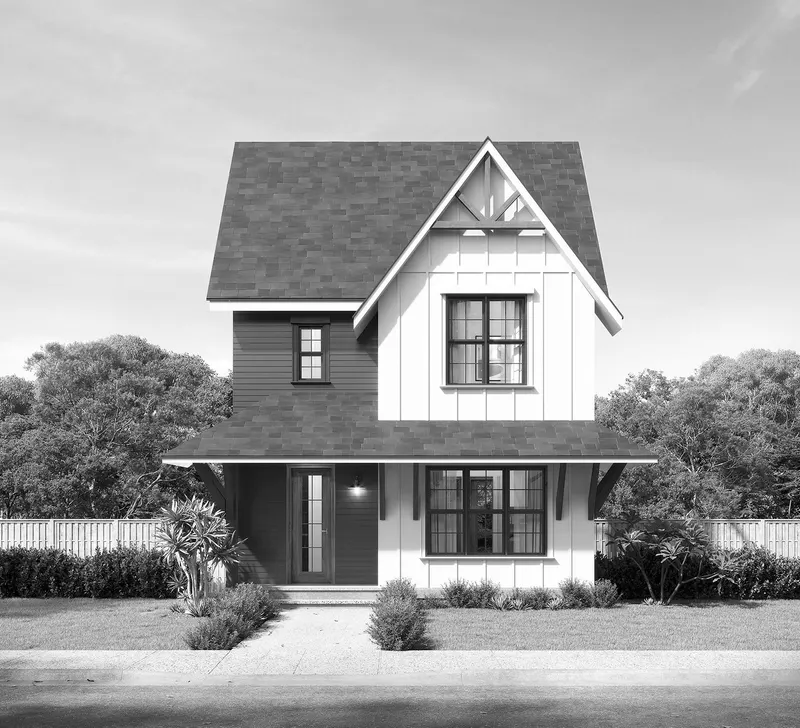 Opal house plan exterior