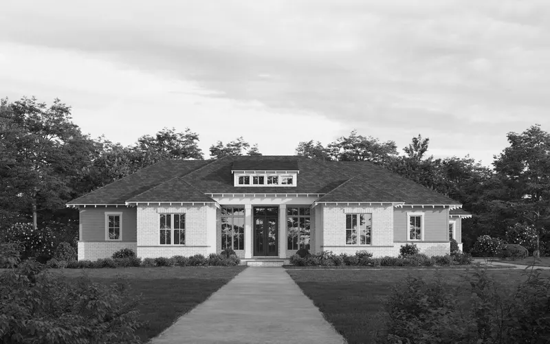 Otis house plan exterior