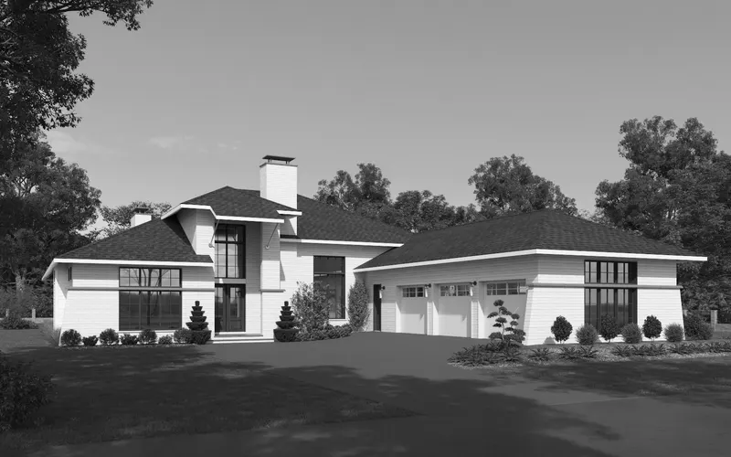 Phillips house plan exterior