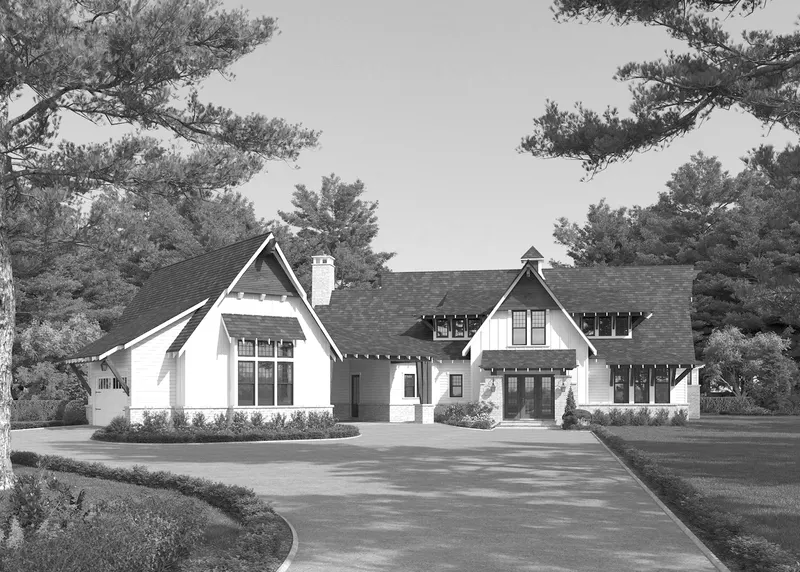Presley house plan exterior