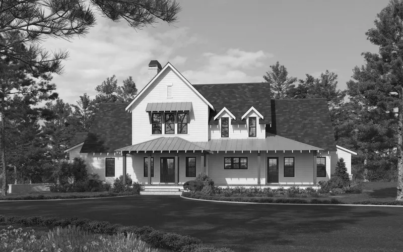 Reda house plan exterior
