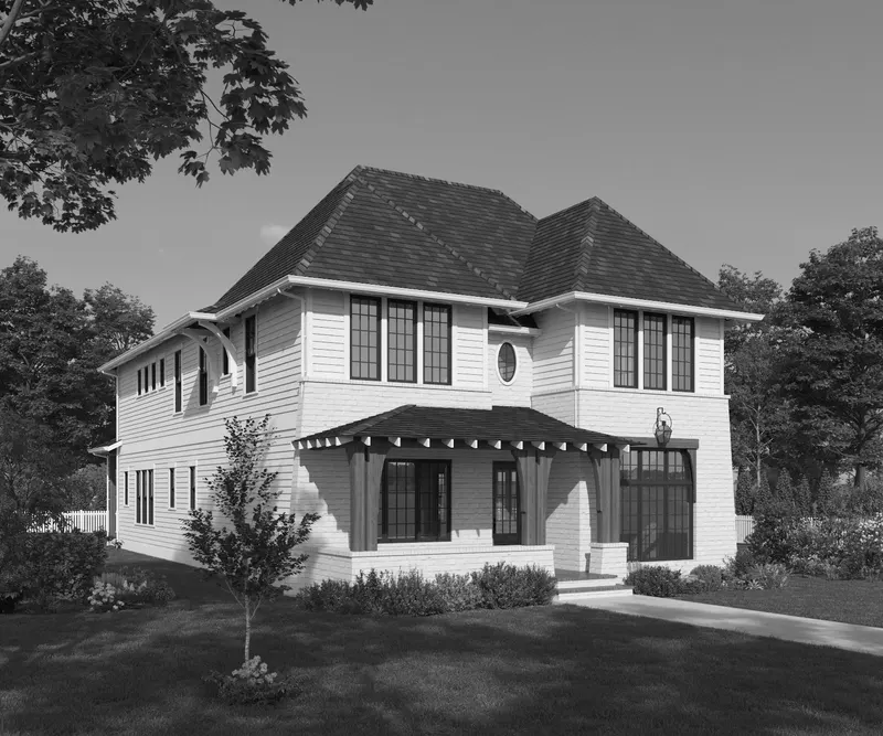 Redmond house plan exterior