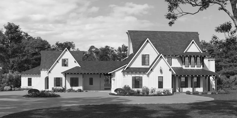 Reed house plan exterior
