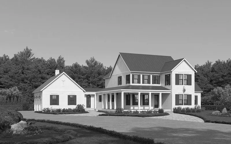 Remington house plan exterior