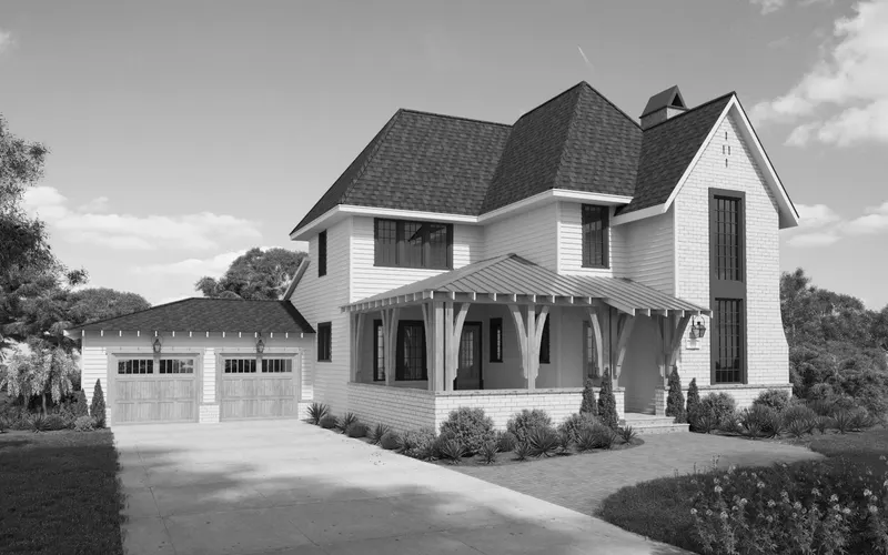 Roman house plan exterior