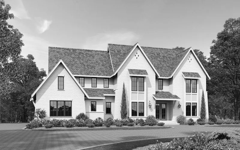 Rosewood house plan exterior